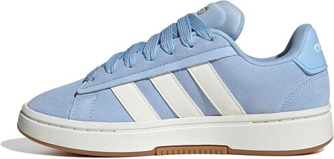 adidas Womens Grand Court Alpha Lace Up Tennis Sneakers Shoes - Grey in Kuwait