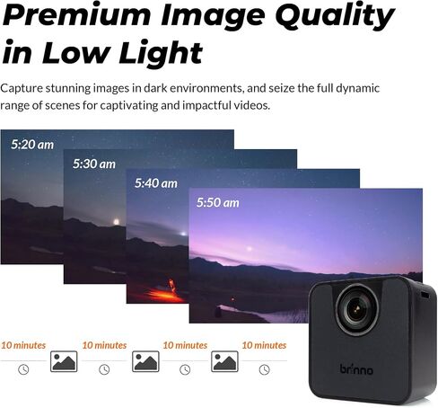 Brinno BCC200-BLE Time Lapse Camera, Indoor Construction & Remodeling Projects Use, Bluetooth Remote Controller (2-Pack) in Kuwait