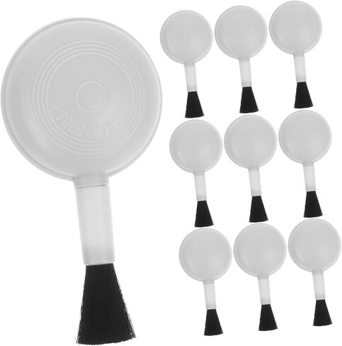 Beavorty 10pcs Dust Removal Air Blower and Lens Brush 2-in-1 with Detachable Brush Attachment for Camera Lenses and Screens, Portable Abs Design for Comprehensive Cleaning of Mobile Phones in Kuwait