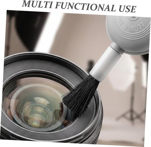 Beavorty 10pcs Dust Removal Air Blower and Lens Brush 2-in-1 with Detachable Brush Attachment for Camera Lenses and Screens, Portable Abs Design for Comprehensive Cleaning of Mobile Phones in Kuwait