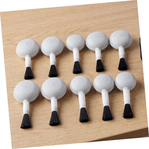 Beavorty 10pcs Dust Removal Air Blower and Lens Brush 2-in-1 with Detachable Brush Attachment for Camera Lenses and Screens, Portable Abs Design for Comprehensive Cleaning of Mobile Phones in Kuwait