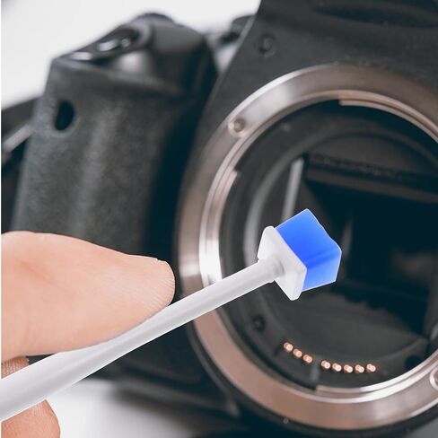INOOMP Sensor Gel Stick for DSLR Camera and Lens Cleaning Reusable After Cleaning Made of Pu and Plastic Convenient to Carry Random Color in Kuwait
