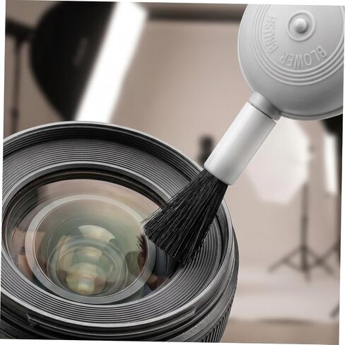 iplusmile 10pcs Camera Air Blower Kit with Detachable Brush and Cleaning Cloth, Portable Abs Dust Blower for DSLR Cameras and Delicate Electronics, Sturdy Material Construction in Kuwait