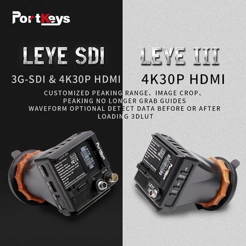 Portkeys LEYE III 4K HDMI Electronic Viewfinder 2.4 Inch LCD Monitor [Adjustable +8D~-3D] Customized Peaking Range in Kuwait