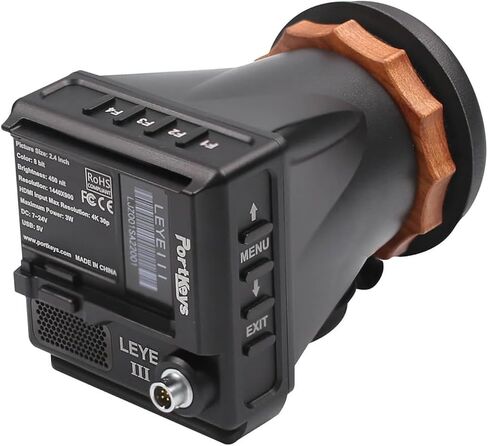 Portkeys LEYE III 4K HDMI Electronic Viewfinder 2.4 Inch LCD Monitor [Adjustable +8D~-3D] Customized Peaking Range in Kuwait