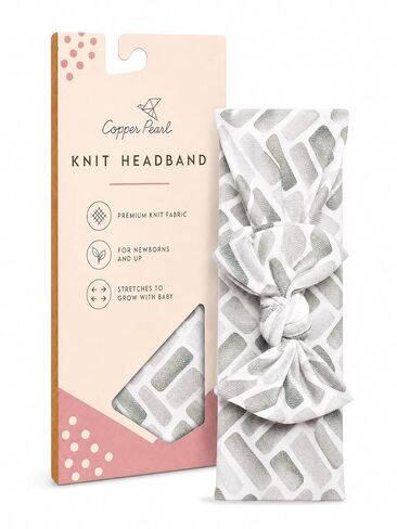 Copper Pearl Baby Bows: Soft and Stretchy Headbands for Baby Girls, Newborn and Toddler Hair Bows and Accessories, Stylish Bow Headband, Autumn in Kuwait