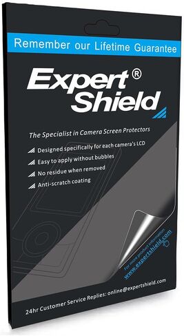 Expert Shield clear PET film screen protector compatible with Nikon Z6 III (w/top LCD) - Crystal Clear in Kuwait
