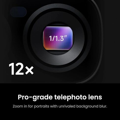 Insta360 Luna Cosmic Black Ultra Bundle- 8K Vlogging Camera with Dual Leica Lenses, 12× Zoom, 1" Sensor, Detachable 2" Touchscreen, Triple AI Chip, Pocket Gimbal Camera for Vlog Photography in Kuwait