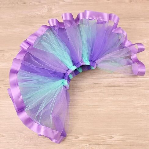 Baby Girls 1st/2nd First Birthday Outfits Cotton Romper mermaid first tutu birthday outfit Skirt in Kuwait