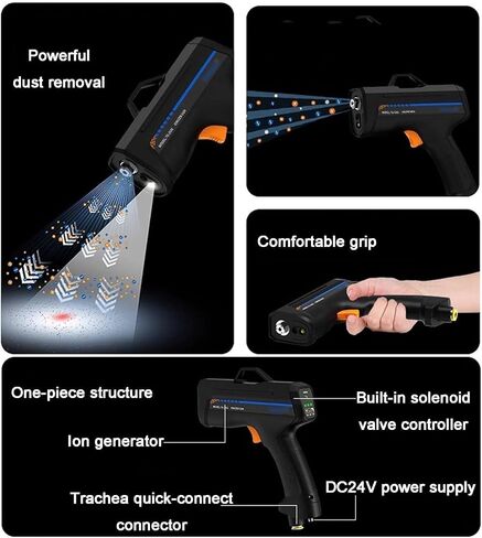 Anti Static Gun,Portable Ionizing Air Gun, for Static in Electronics, Laboratories, Film Packaging, Precision Machinery in Kuwait