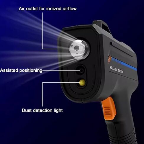 Anti Static Gun,Portable Ionizing Air Gun, for Static in Electronics, Laboratories, Film Packaging, Precision Machinery in Kuwait