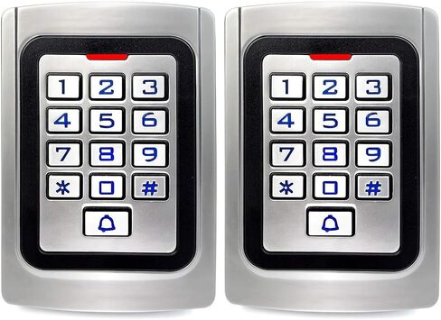 Retekess T-AC04 Access Control System,Garage Door Keypad | for Garage,home, office,factory,laboratory, bank, IP68 Waterproof,Wiegand 26 PIN Code RFID Keypad,Support 2000 Users in Kuwait