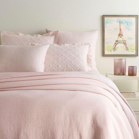 Lush Linen Natural Solid Yarn Dyed Duvet Cover, Full/Queen in Kuwait
