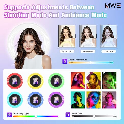 Portable Photo Booth Machine for iPad 12.9in 11in 10.9in 10.2in with Software APP Control Lights/Photo/Sharing, Removable for Cloth Pouch, Silkscreen,Honeycomb Case in Kuwait