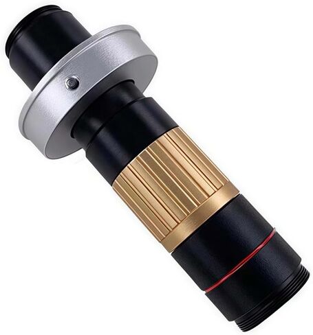 15:1 Continuous Zoom Industrial Lens 1.5X-3X C/CS Mount Machine Vision Microscope in Kuwait