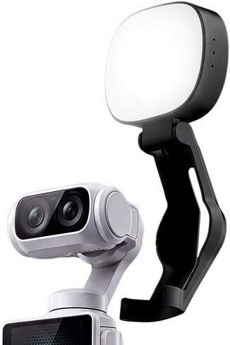 Portable Mini LED Fill Light for Insta360 Luna Ultra Gimbal Camera, High CRI Dimmable Supplementary Light Soften Portrait Shadow for Insta360 Luna Ultra in Kuwait