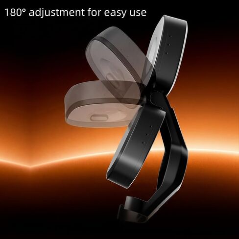 Portable Mini LED Fill Light for Insta360 Luna Ultra Gimbal Camera, High CRI Dimmable Supplementary Light Soften Portrait Shadow for Insta360 Luna Ultra in Kuwait