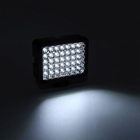 Fabater LED Video Light, 300mAh Rechargeable On Camera Fill Light, 6000K - 7000K Portable Photography Lighting for Vlogging, DSLR Camera, Tripod, TikTok, Selfie Video in Kuwait