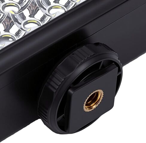 Fabater LED Video Light, 300mAh Rechargeable On Camera Fill Light, 6000K - 7000K Portable Photography Lighting for Vlogging, DSLR Camera, Tripod, TikTok, Selfie Video in Kuwait