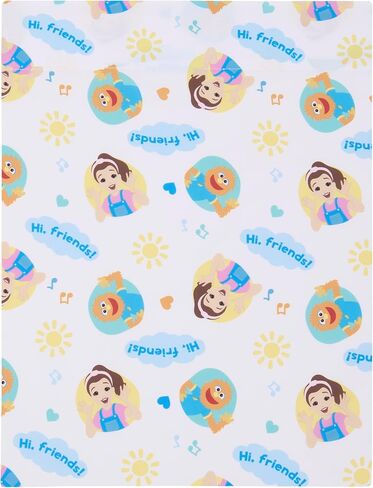 Ms. Rachel Patchwork 4 Piece Toddler Bed Set-Comforter, Fitted & Flat Sheets, Reversible Pillowcase in Kuwait