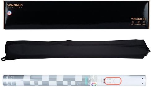 YONGNUO YN360 II YN360II LED Video Light Ice Light, 3200K-5600K Bi-Color RGB Full Color, CRI≥95 + APP + Remote Control in Kuwait