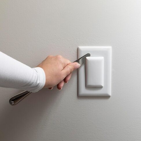 Qdos Safety StayPut Double Outlet Plug Cover - One Plug Covers Both Outlets! Secure Fit and Beveled Edges Prevent Small Fingers from Removing Unlike Other Products| Fits All Outlets | 12 Pack | White in Saudi Arabia