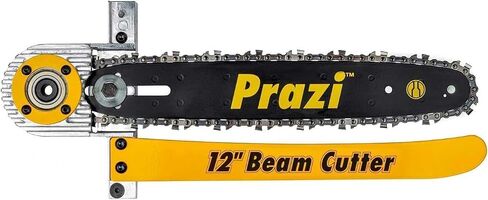 Prazi 12" Beam Cutter Attachment for Circular Saws – For 7-1/4" Circular Saws, Non-Worm Drive – Increase Cut Depth from 2-1/2" to 12" in Kuwait