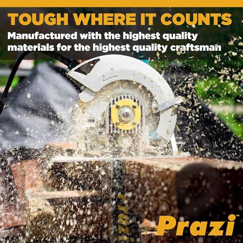 Prazi 12" Beam Cutter Attachment for Circular Saws – For 7-1/4" Circular Saws, Non-Worm Drive – Increase Cut Depth from 2-1/2" to 12" in Kuwait