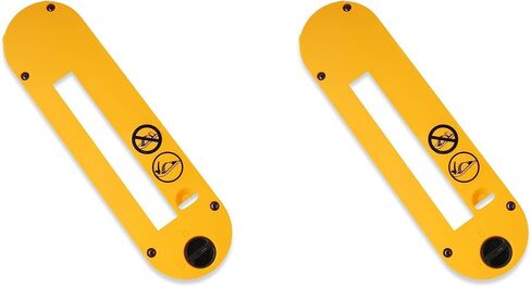 DWE7402DI Dado Throat Plate fits DeWalt DWE7491RS DWE7491 | Yellow DWE7402DI dado insert plate fits DeWalt 10" table saws DWE7490, DWE7491, DWE7491RS, DWE7492. in Kuwait