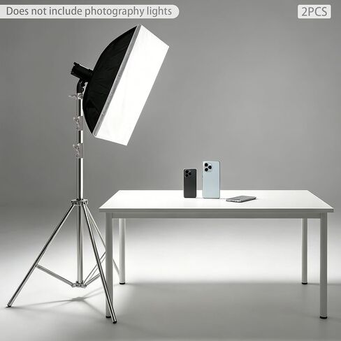 Photography Light Stand Stainless Steel Adjustable Height in Kuwait