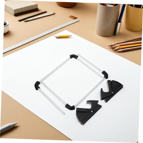 VILLFUL Foldable Drawing Board Stand and Stable Support 2pcs with Adjustable Angles Lightweight Plastic and Alloy Material Tracing Light Board Holder for Artists for Studio or Home Use in Kuwait