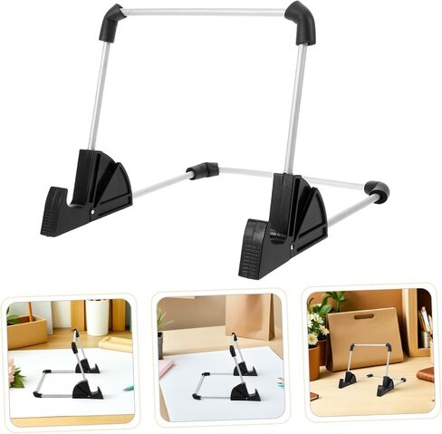 VILLFUL Foldable Drawing Board Stand and Stable Support 2pcs with Adjustable Angles Lightweight Plastic and Alloy Material Tracing Light Board Holder for Artists for Studio or Home Use in Kuwait