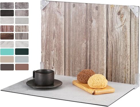 Meking 9Pcs 18Patterns Product Photography Backdrops Photo Backdrop Boards | Colourful Grid Photoshoot Background for Jewelry,Cosmetic,Makeup and Other Small Product Photography (16.5X11 inch) in Kuwait
