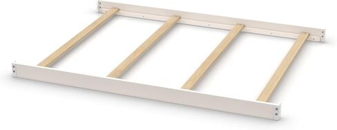 Full-Size Conversion Kit Bed Rails Compatible with Delta Children Convertible Cribs - Solid Wood Rail #0050 - Toddler and Adult Bed Rail for Full-Size Beds - Baby Furniture (White - 100) in Kuwait