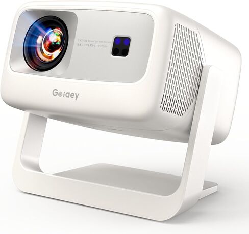 [Next-Gen Daylight-Enhanced/One-Click Official App Downloads/65W Dolby Audio/4K Support]Outdoor Projector with WiFi and Bluetooth, Auto Focus, All-in-One Streaming Proyector, 2026 Upgraded Grey Model in Kuwait