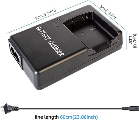 EN-EL19 Battery Charger Compatible with Nikon Coolpix A100 S100 S3100 S3200 S3300 S3500 S3600 S4100 S4300 S5200 S6500 S6600 S6800 S6900 S7000 Cameras, Replacement for Nikon MH-66 Charger in Kuwait