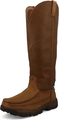 Twisted X Women's 16" Snake Boot, Moc Toe with CellStretch in Kuwait