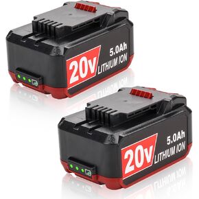 2 Packs 5.0Ah Replacement for Bauer 20V Battery 1701C-B 1702C-B 1907C-B 2108C-B 2109C-B, Compatible with Bauer 20 Volt Cordless Power Tools & Chargers 1704C-B 1906C-B 2506C-B 2108C-B 2105C-B in Kuwait