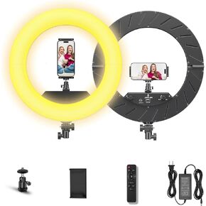 18 inch Ring Light Kit,55W no Bracket, 6700K Dimmable LED Ringlight in Kuwait
