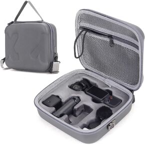 Carrying Case for DJI Osmo Pocket 4 Creator Combo, PU Protective Shoulder Bag for DJI Pocket 4, Portable Travel Case for Vlogging, Outdoor Shooting & Travel in Saudi Arabia
