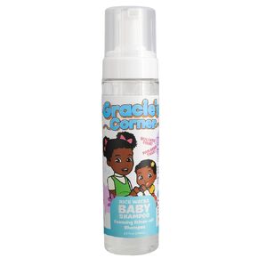 Gracie's Corner Rice Water Baby Shampoo — Foaming Rinse-Off Shampoo for Babies & Kids — Gentle Moisturizing Cleanser for Soft Hair & Sensitive Scalps — 8.5 oz in Kuwait