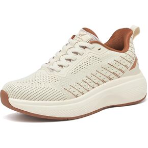Wondamo Women's Walking Shoes Slip On (Runs Large: Order Size Down) Comfortable Rebound Running Tennis Shoes Lightweight Breathable Non Slip Supportive Casual Athletic Fashion Sneakers in Kuwait