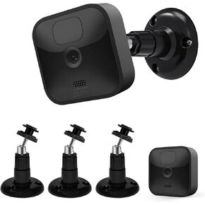 Blink Outdoor Camera Mount, 360 Degree Adjustable Indoor/Outdoor Wall Mount Bracket for Blink Home Security System Black 3 Pack | 360 Degree Adjustable Indoor/Outdoor Wall Mount Bracket in Saudi Arabia