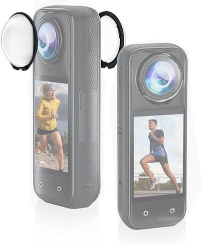 Protecrive Lens Cover for Insta360 X5, Optical Tempered Glass | AR Coating Film, 98% Light Transmittance, Anti Scratch Resistant, Snap-on Design, for insta360 Camera X5 Lens Cap in Kuwait