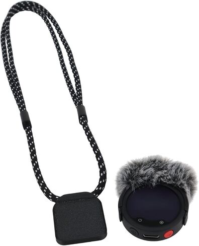 for Insta360 Mic Pro Microphone Transmitter Magnetic Lanyard Adjustable Portable Neck Strap in Kuwait