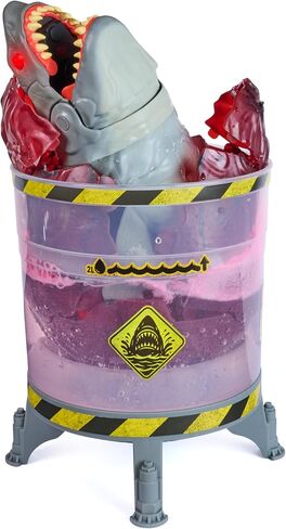 Primal Hatch Megalodon Hatching Shark Egg Interactive Toy | 16-inch Toy Shark, Lights & Sounds, Repeat & Hatch Again, Interactive Chomping Mechanism, Gifts for Kids Ages 5+ in Kuwait