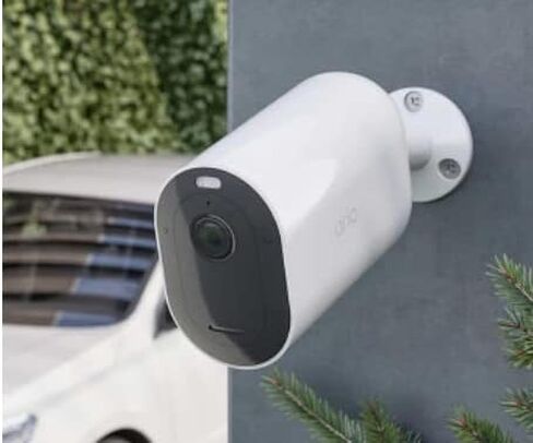 Arlo Pro 4 XL Spotlight 3 Camera Security Bundle - 2K, Motion Only, VMS4352P (Renewed) in Kuwait