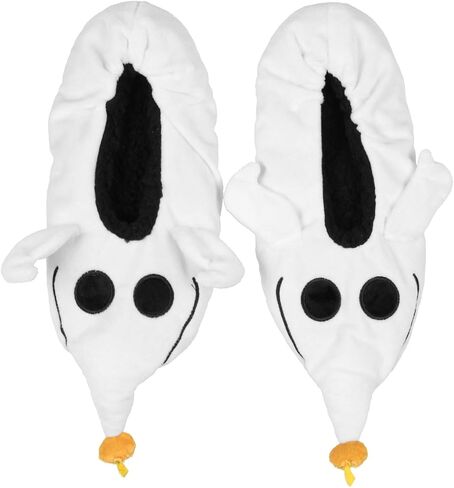 Bioworld The Nightmare Before Christmas Zero Dog Character Slipper Socks with No-Slip Sole For Women Men in Kuwait