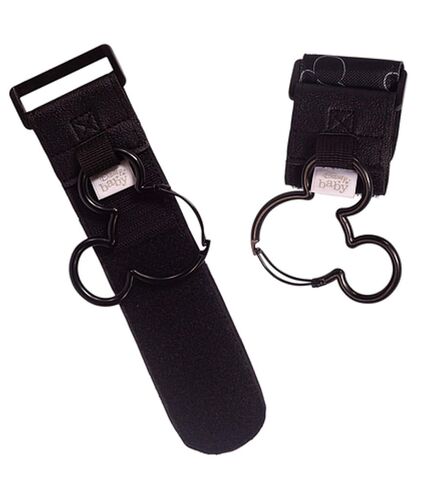 Disney Baby by J.L. Childress Baby Stroller Hooks - Essential Travel Accessories for Mom, Carabiner Clip for Stroller, Heavy Duty, Holds Water Bottles & Diaper Bags - Mickey Mouse, 2 Pack in Kuwait