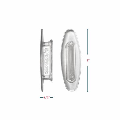 Cardinal Gates Window Blind Cord Holders, 3 Pack | Adhesive cord cleats keep blind and curtain cords wound and out of reach. Installs without tools or screws. in Kuwait